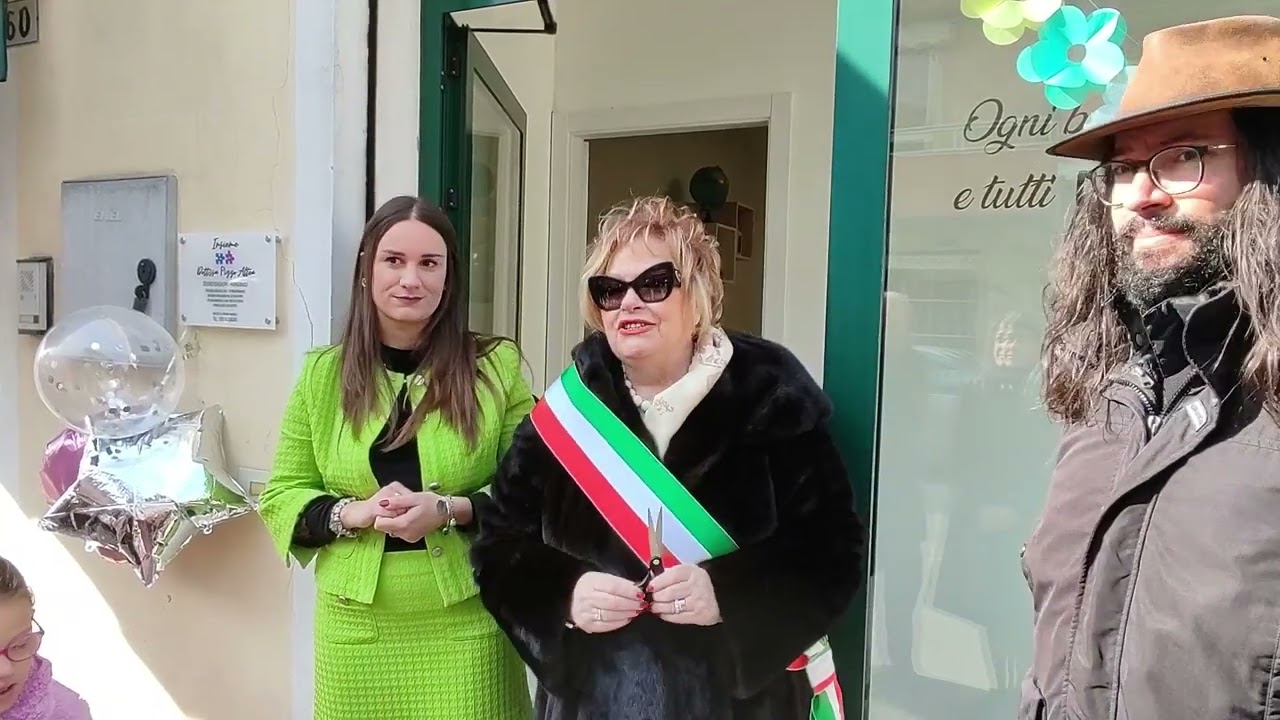 Taglio di Po - Inaugurato  il nuovo centro di assistenza pedagogica di Altea Pizzo ( INSIEME ) .