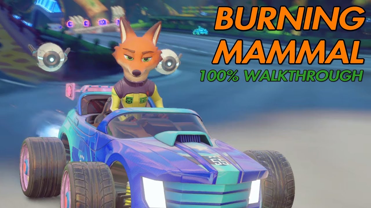 Disney SpeedStorm 100% Walkthrough | Partners in Paw | Burning Mammal
