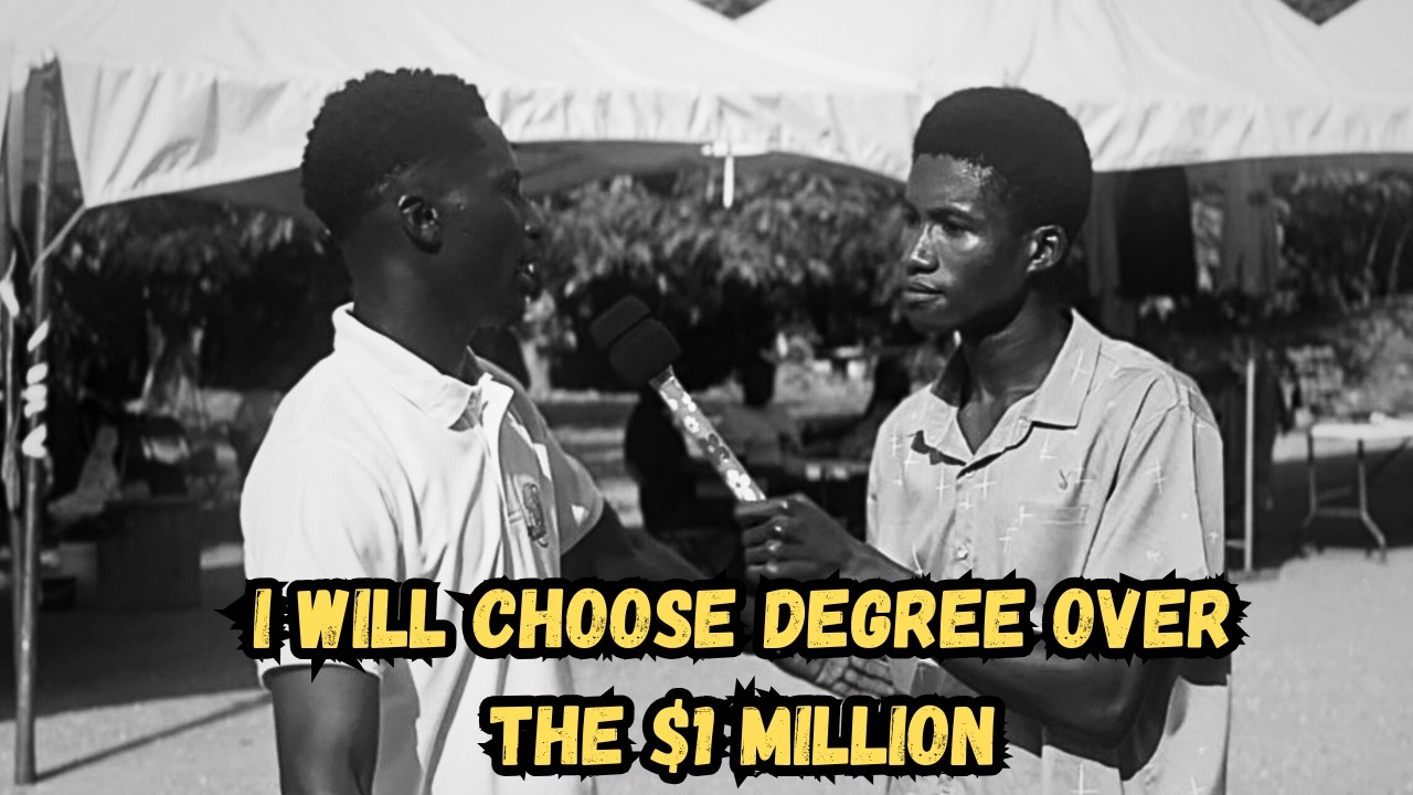 $1MILLION OR DEGREE? CATHOLIC UNIVERSITY OF GHANA (CUG) STUDENTS REACTED
