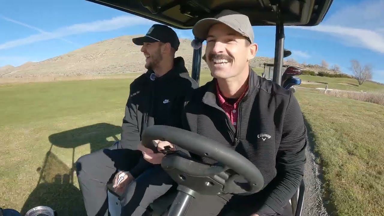 Two hotgarbage golfers scramble a scratch golfer