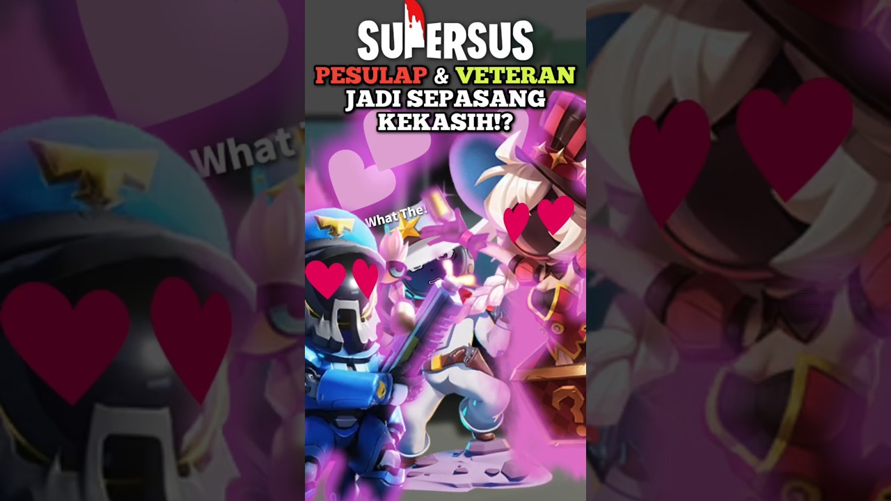 WHEN THE MAGICIAN & VETERAN BECOME A COUPLE OF LOVERS - Super Sus #shorts #supersus