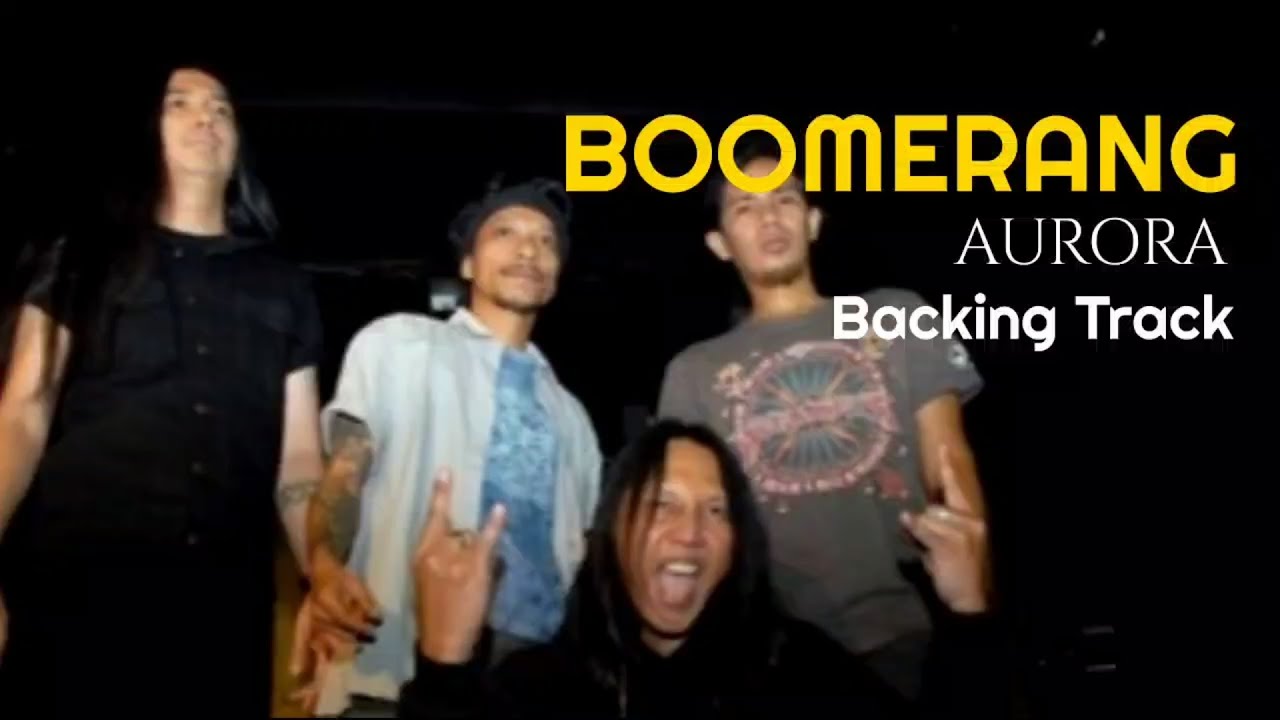 Boomerang - Aurora ‼️ Gitar Backing Track [ Chord G ]