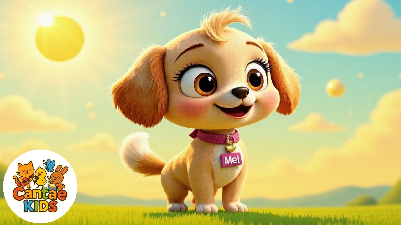 Uma Cachorrinha Chamada Mel | Cantae Kids | Músicas Infantis e Desenhos Animados para Crianças