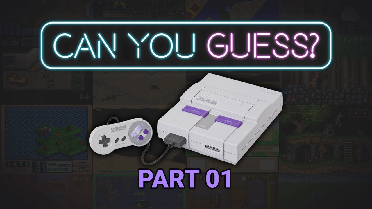 SNES Quiz – How Many Classic Games Can You Guess? (Part 01)