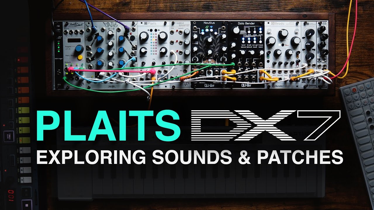 Обновляю Plaits моих Mutable Instruments новыми звуками!