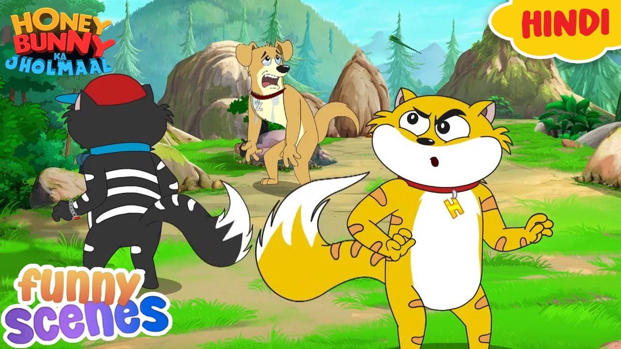पोपट की किडनैपिंग | Honey Bunny Ka Jholmaal | Cartoon For Kids | Yo Kids Comedy | S24