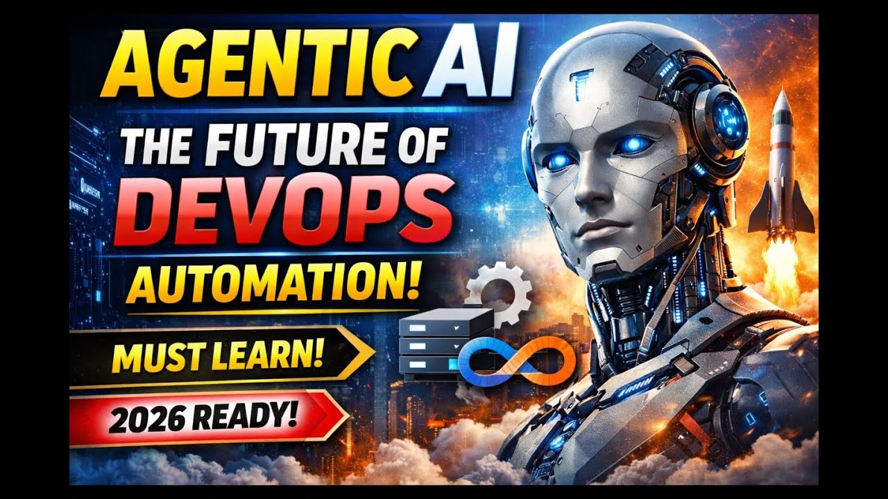 Agentic AI and AI Agents for DevOps | Future Skills Every DevOps Engineer MUST Learn in 2026