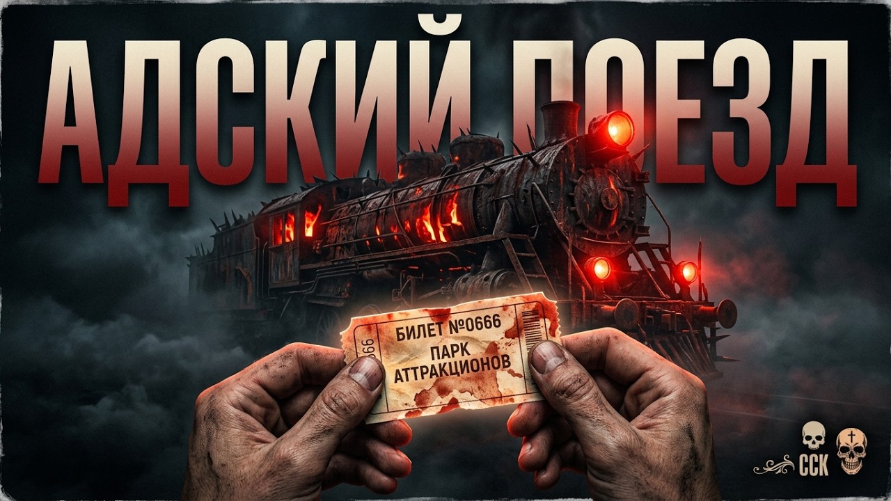 БИЛЕТ НА АДСКИЙ ПОЕЗД | Мистика в парке аттракционов | Рассказ