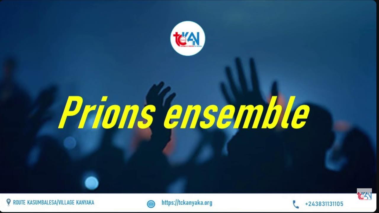 CULTE EN DIRECT-AU TABERNACLE CHRETIEN DE KANYAKA