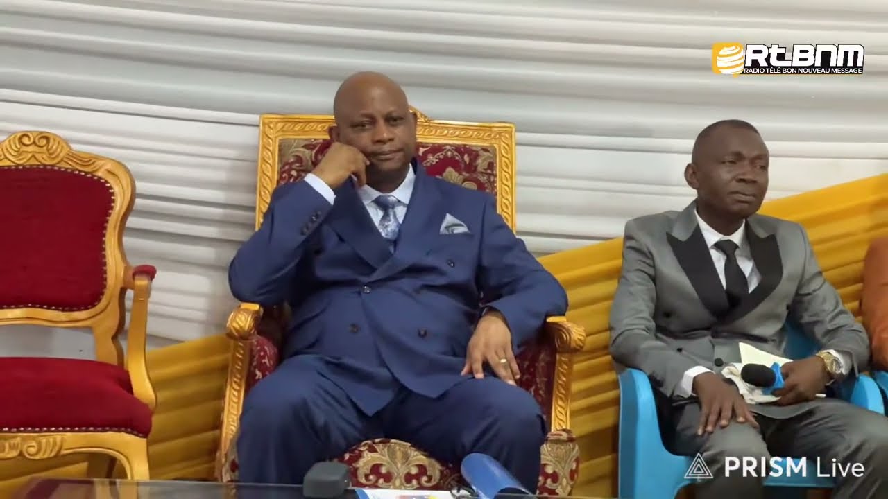Culte de réception de Son Éminence le Chef Spirituel DIZOLELE MPUNGU Isaac à la paroisse de KCC