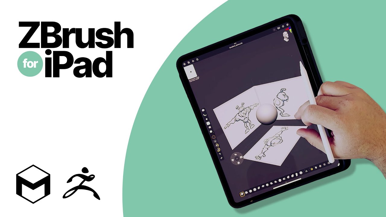 ZBrush for iPad 2024 — how to setup reference image planes