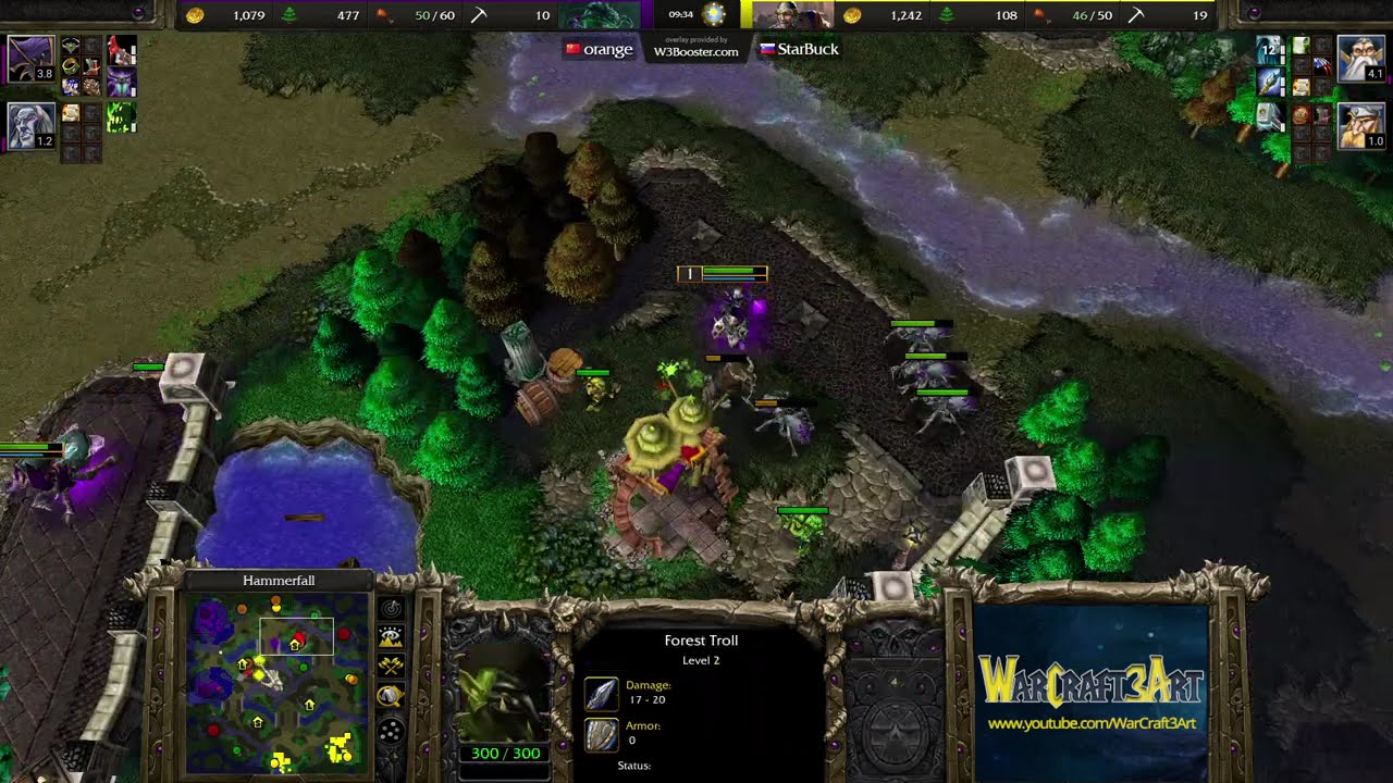 eer0(UD) vs Starbuck(HU) - Warcraft 3: Classic - RN8605