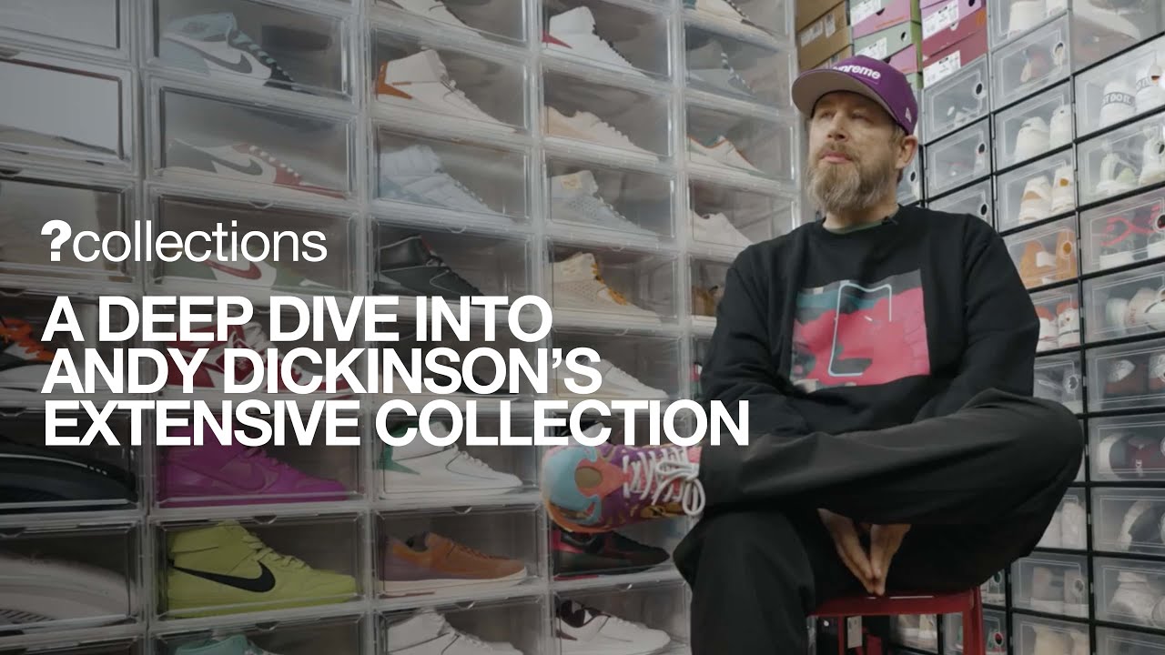 size? collections - A deep dive into Andy Dickinson's extensive collection