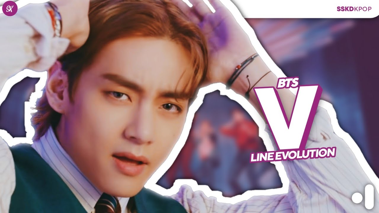 BTS - V (방탄소년단 - 비) | Line Evolution (Updated : Dynamite Era) (2020/08/21)