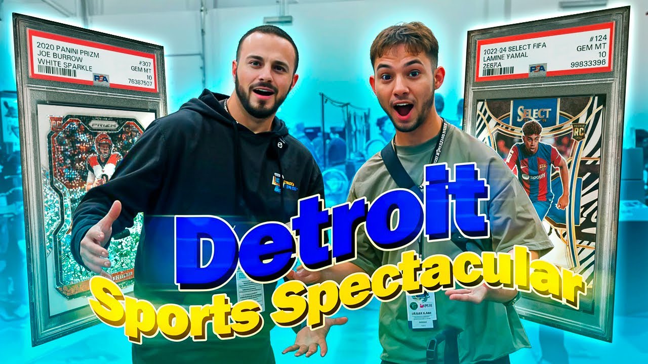 Spent over $50,000 in Detroit on Sports Cards!