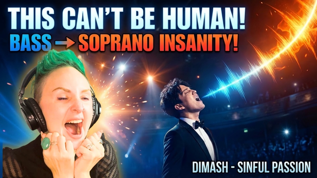 This Can't Be Human: Dimash Sinful Passion Reaction – Bass to Soprano Insanity!