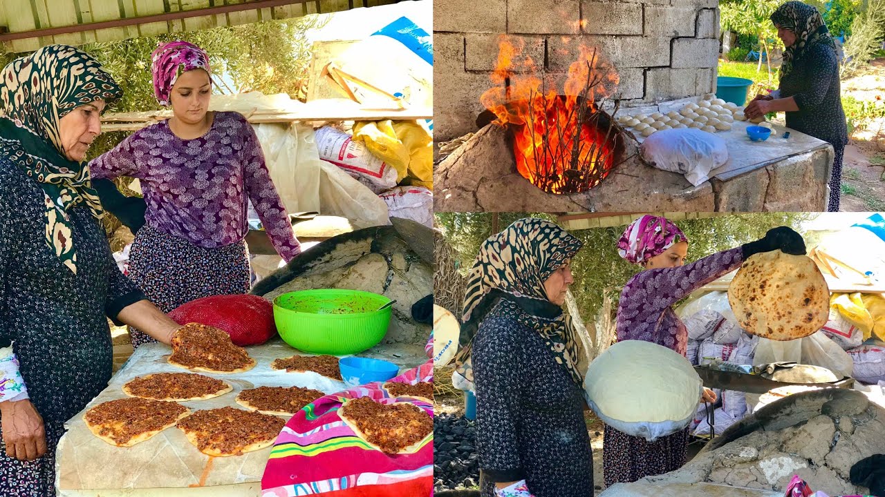 EN G&Uuml;ZEL K&Ouml;Y BİBERLİ EKMEK YAPIMI 💯 Doğal Yaşam Yemek Lezzet Dolu Pratik K&ouml;y Ekmeği