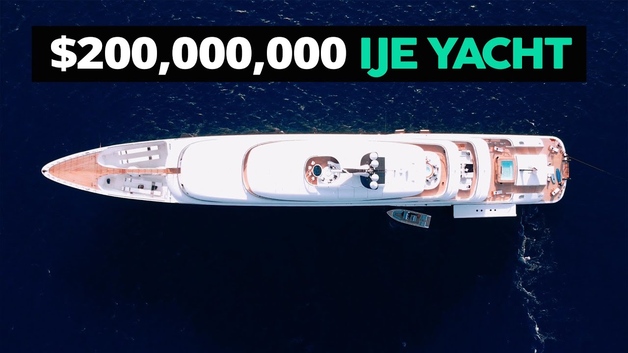 IJE Yacht – Sophisticated $200M Superyacht