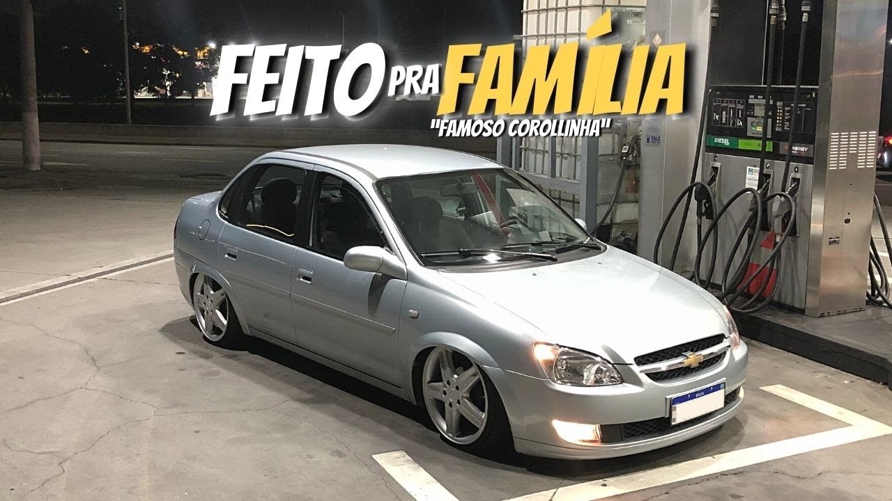 DIZEM QUE É CARRO DE VOVÔ 👴🏻 - CORSA CLASSIC REBAIXADO NAS 17  MILLENIUM - CARRO PRA TODA FAMÍLIA