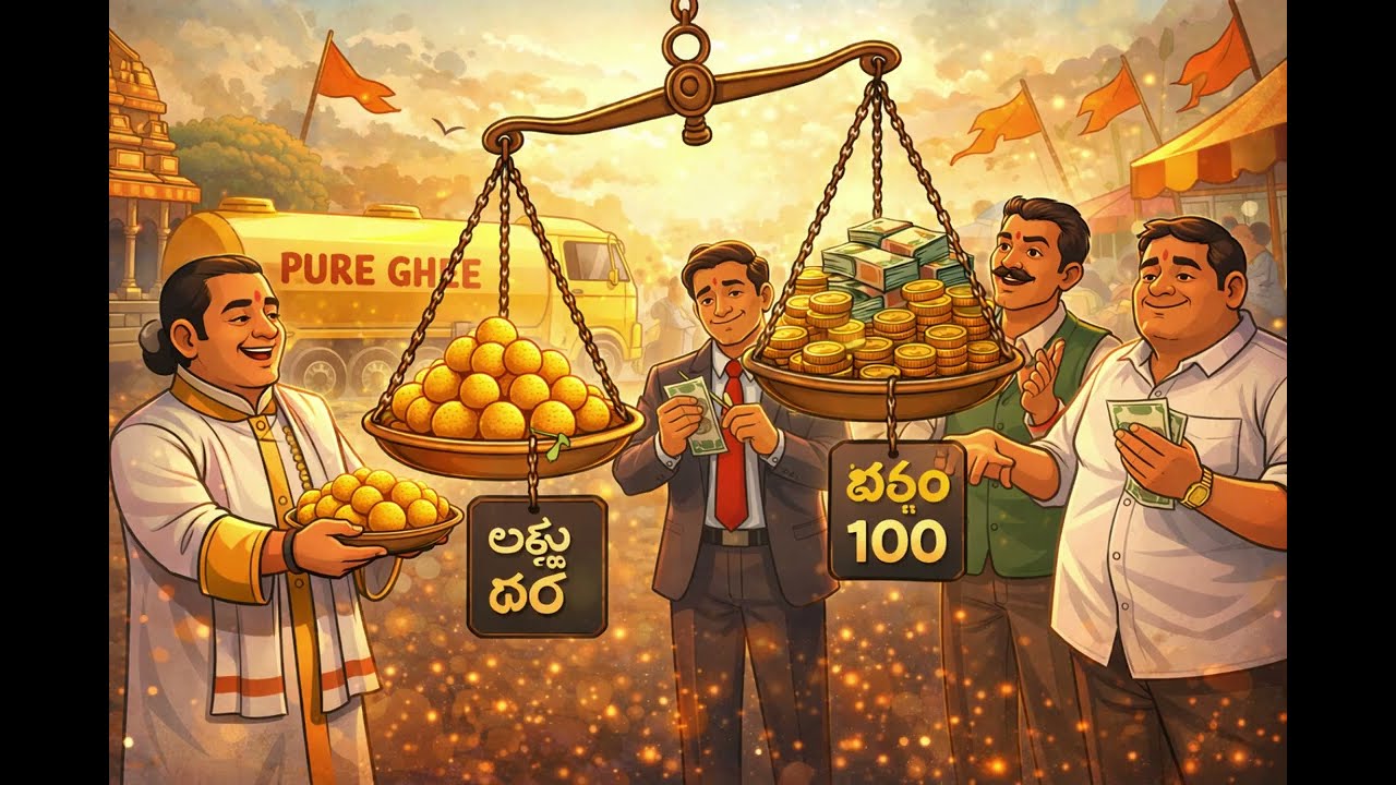 TTD Laddu Adulteration Issue | Telugu Song | Mana Martrubhoomi