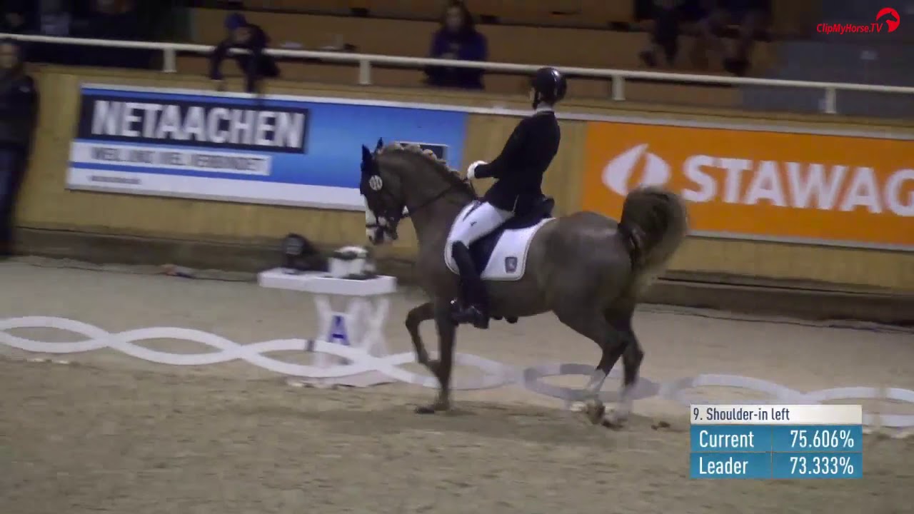 Moritz Treffinger | Top Queen H | Ponyreiter Wertung | Aachen Dressage Youngstars 2017