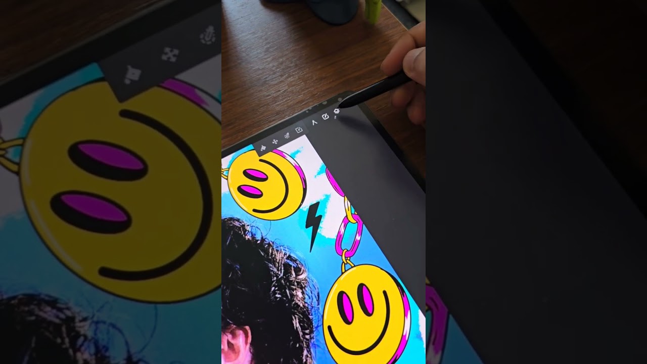 Aplicativo para desenhar no Tab Android! #ilustra&ccedil;&atilde;odigital #tablet #desenho #artedigital