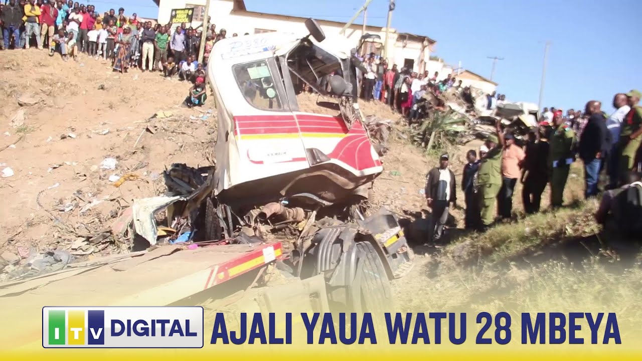 #BREAKING: AJALI YA LORI YAUA WATU 28 PAPO HAPO NA KUJERUHI 9 MBEYA, KAMANDA AELEZA
