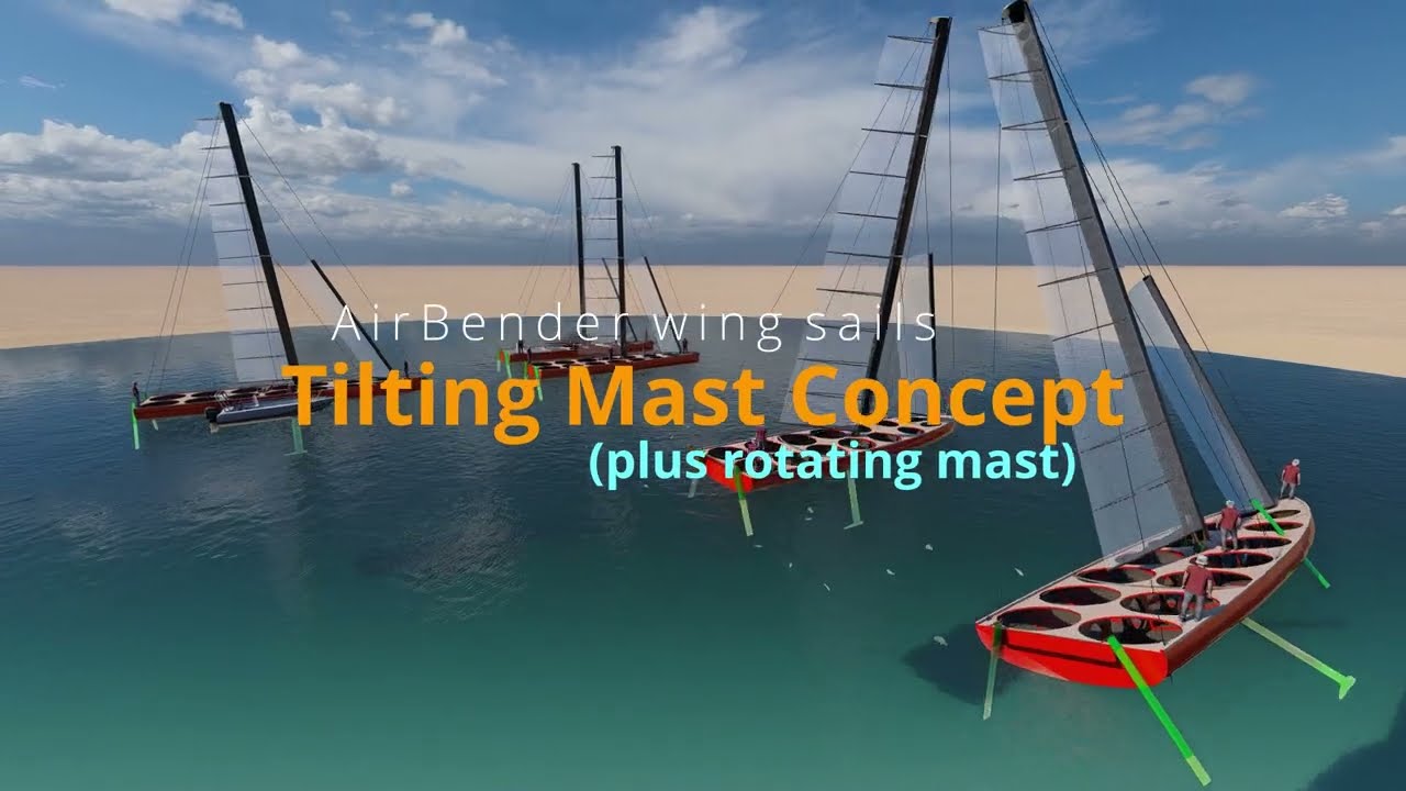 Airbender Wings Rotating and Tilting Mast rev2