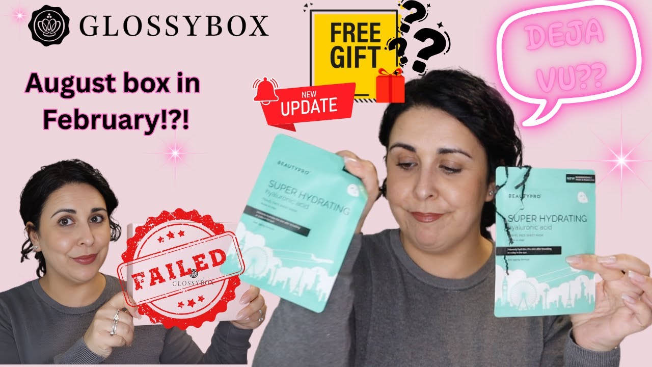 I was so confused! 😭 Glossybox sent me a SURPRISE FREE GIFT?! 🎁