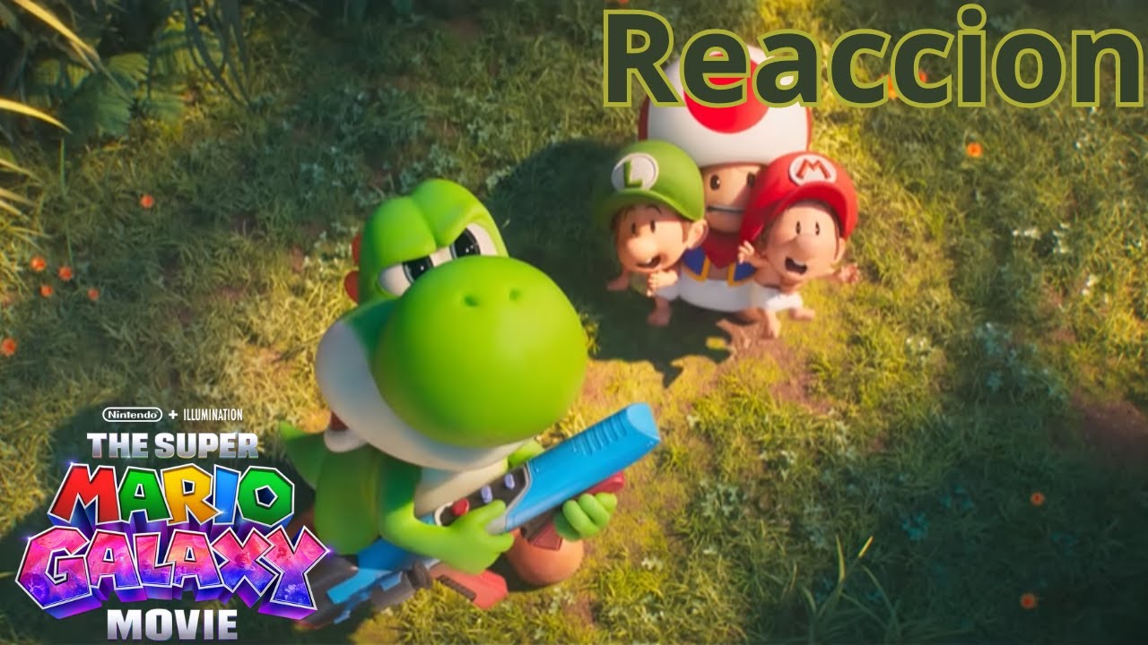 ¡¡Yoshi!!, Reaccion Al Segundo Trailer De La Pelicula De Mario Galaxy