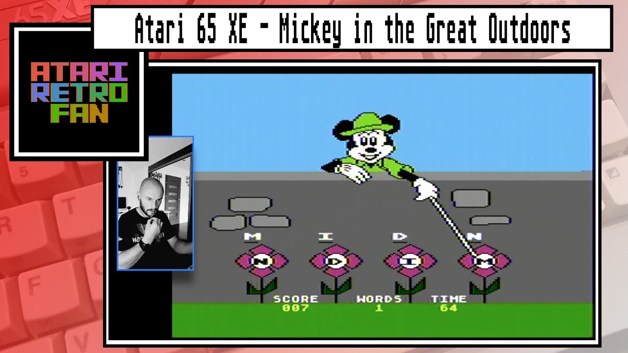 Atari XL/XE Mickey in the Great Outdoors