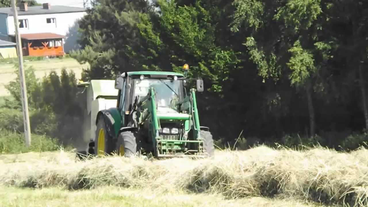 Siano w bele 2015 || John Deere 6430\ 6610|| Krone||