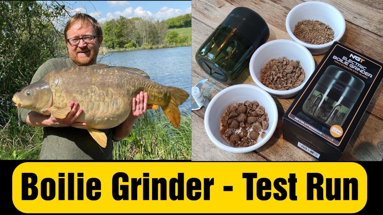 Boilie Grinder - Let's test it!!! @sifishes