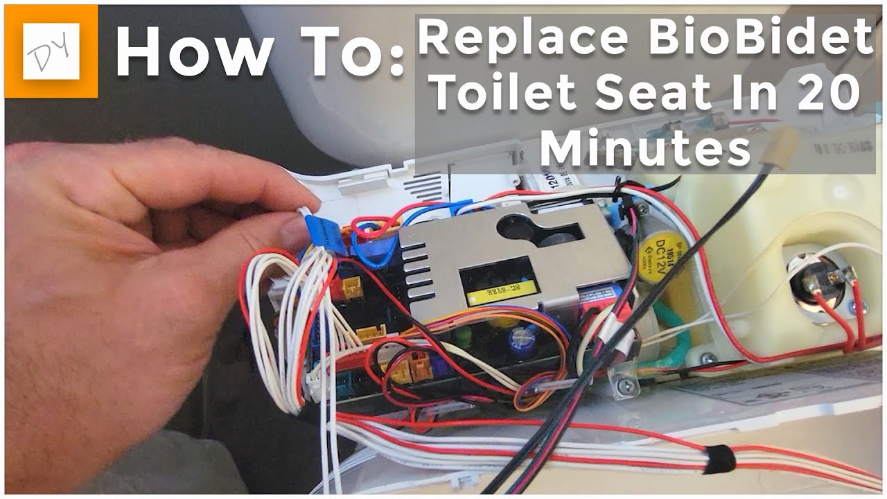 How to Replace the BioBidet BB-600 Toilet Seat in 20 min.