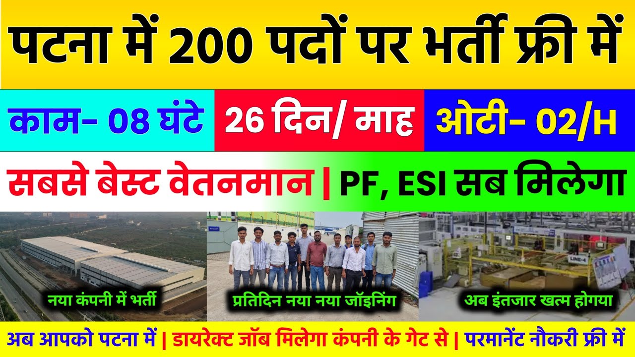Job in Patna | Best Jobs in Patna | Job Openings in Patna 2026