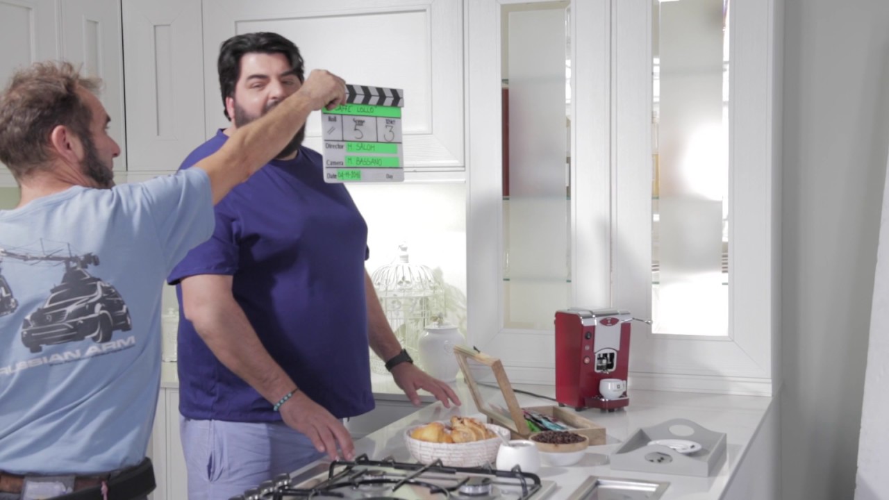 Backstage spot Lollo caffè 2'14 bis 1