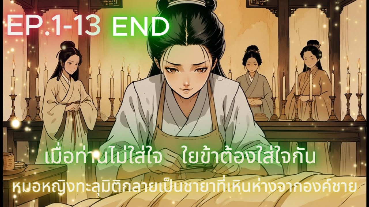 นิยายเสียงจีน :หมอหญิงทะลุมิติกลายเป็นชายาที่เหินห่างจากองค์ชาย  EP.1-13 จบ