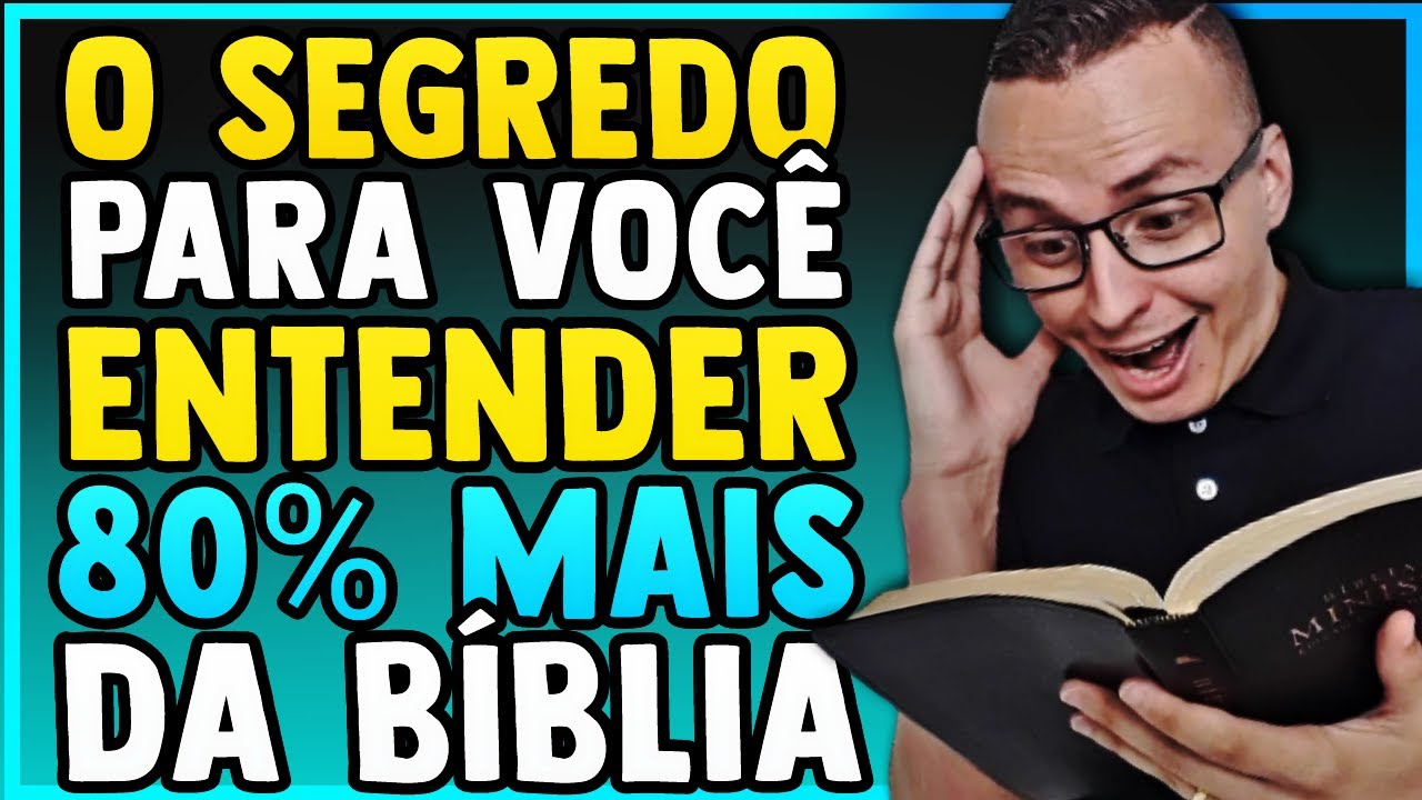 O QUE É CONTEXTO BÍBLICO? COMO ESTUDAR O CONTEXTO? | Thalles Villas