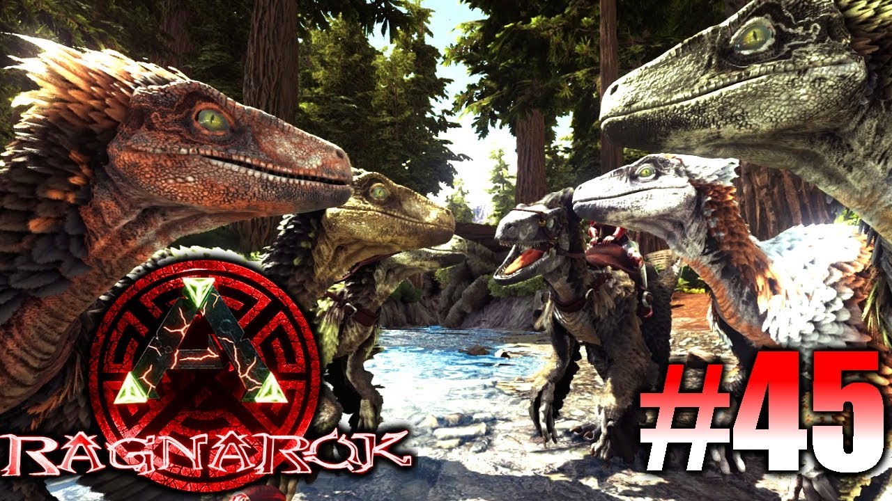 ARK: Ragnarok #45 - Deinonychus Familie zähmen! | LP Ark Deutsch