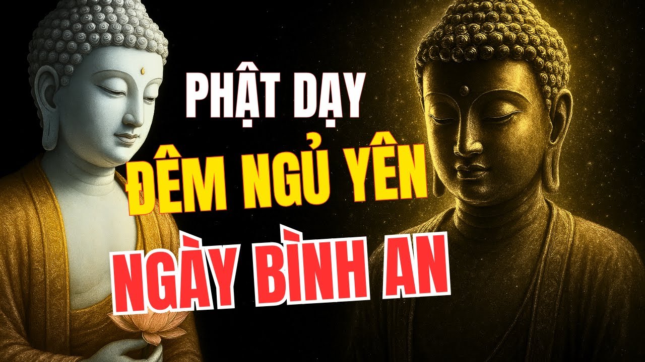 PHẬT DẠY BUÔNG HẾT LO ÂU, TÂM AN NGỦ SÂU....