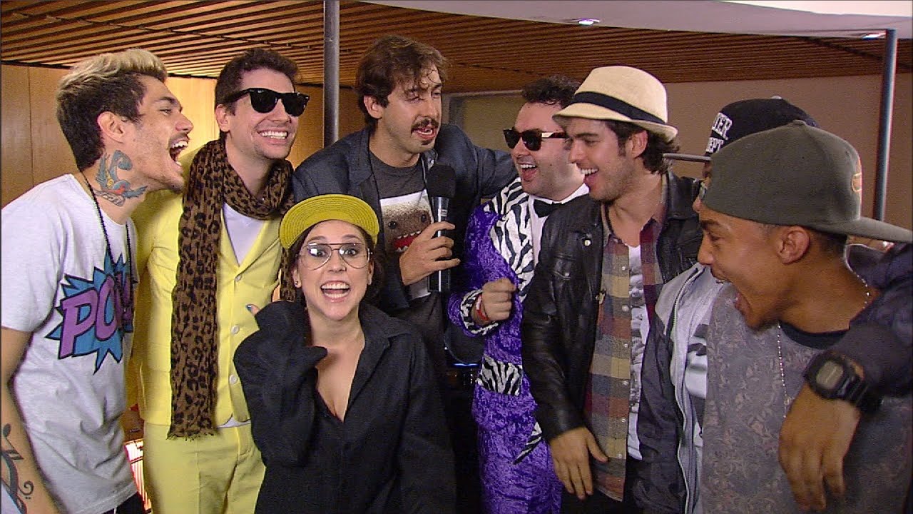 Bastidores do show de abertura da Semana da Com&eacute;dia