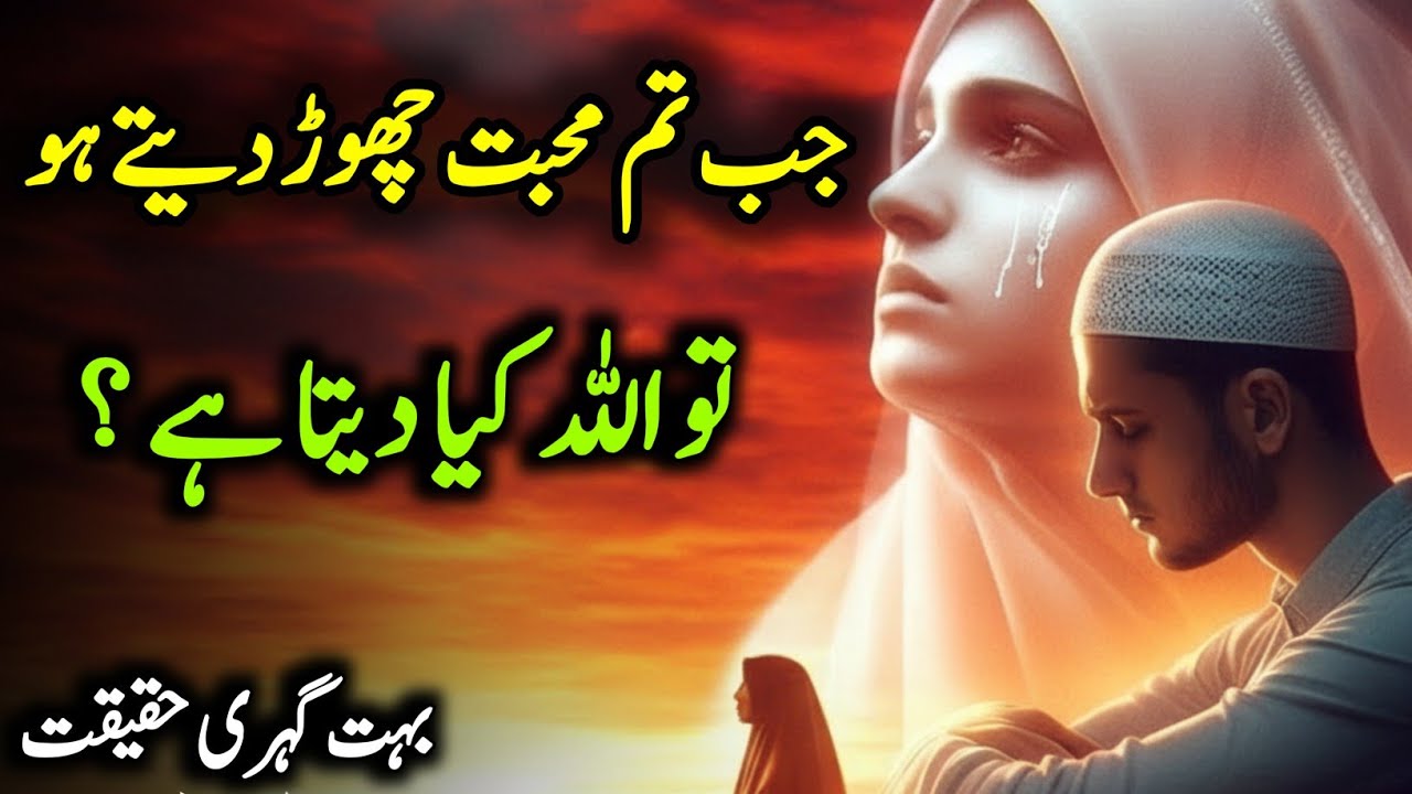 Jab Tum Kisi Se Mohabbat Chhor Dete Ho, To Allah Tumhein Apni Mohabbat Kaise Deta Hai?