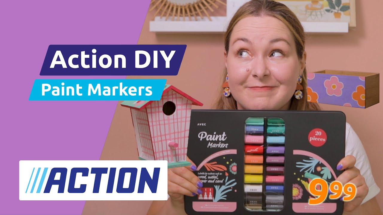 Action MEGA DIY met paint markers! 🖌️🎨 - Elisedingen