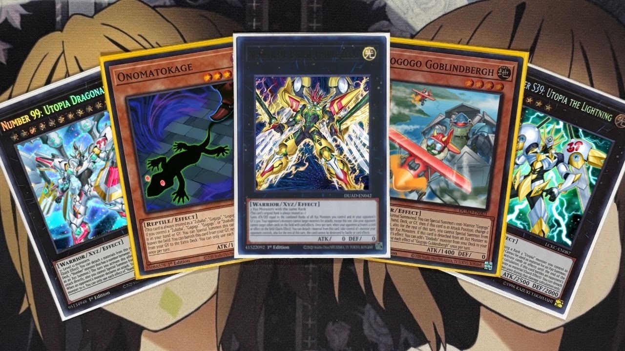 Мой профиль колоды Utopia Yugioh для пост-Doom of Dimensions