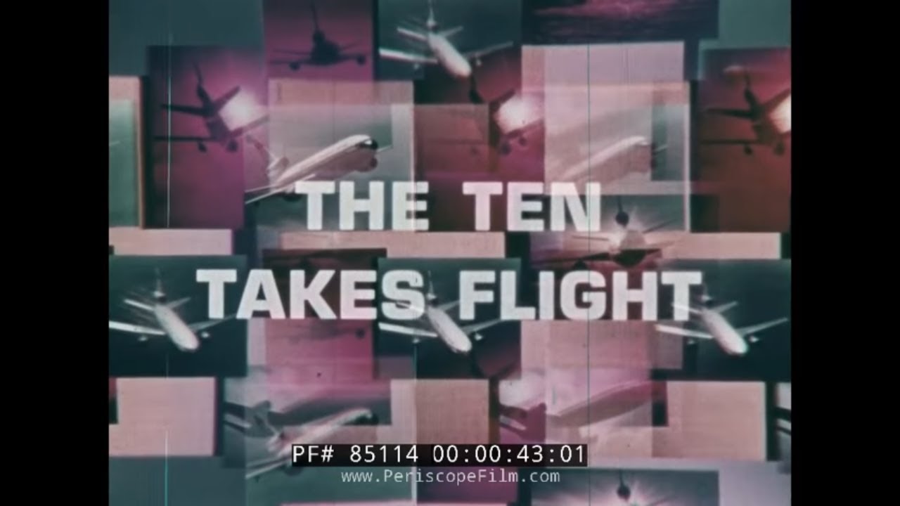 DC-10 взлетает. Рекламный фильм корпорации McDonnel Douglas 85114