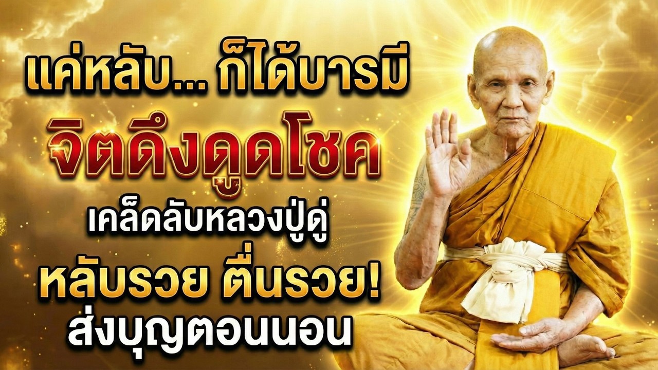 5 นาทีช่วง สะลึมสะลือ คือนาทีทอง วิธีจิตดึงดูดโชคตอนนอนตามคำสอนหลวงปู่ดู่ #หลวงปู่ดู่ #ธรรมะก่อนนอน