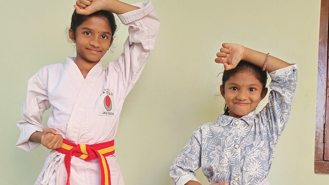 Achived yellow belt in karate 🥋🥋🥋 champion 
