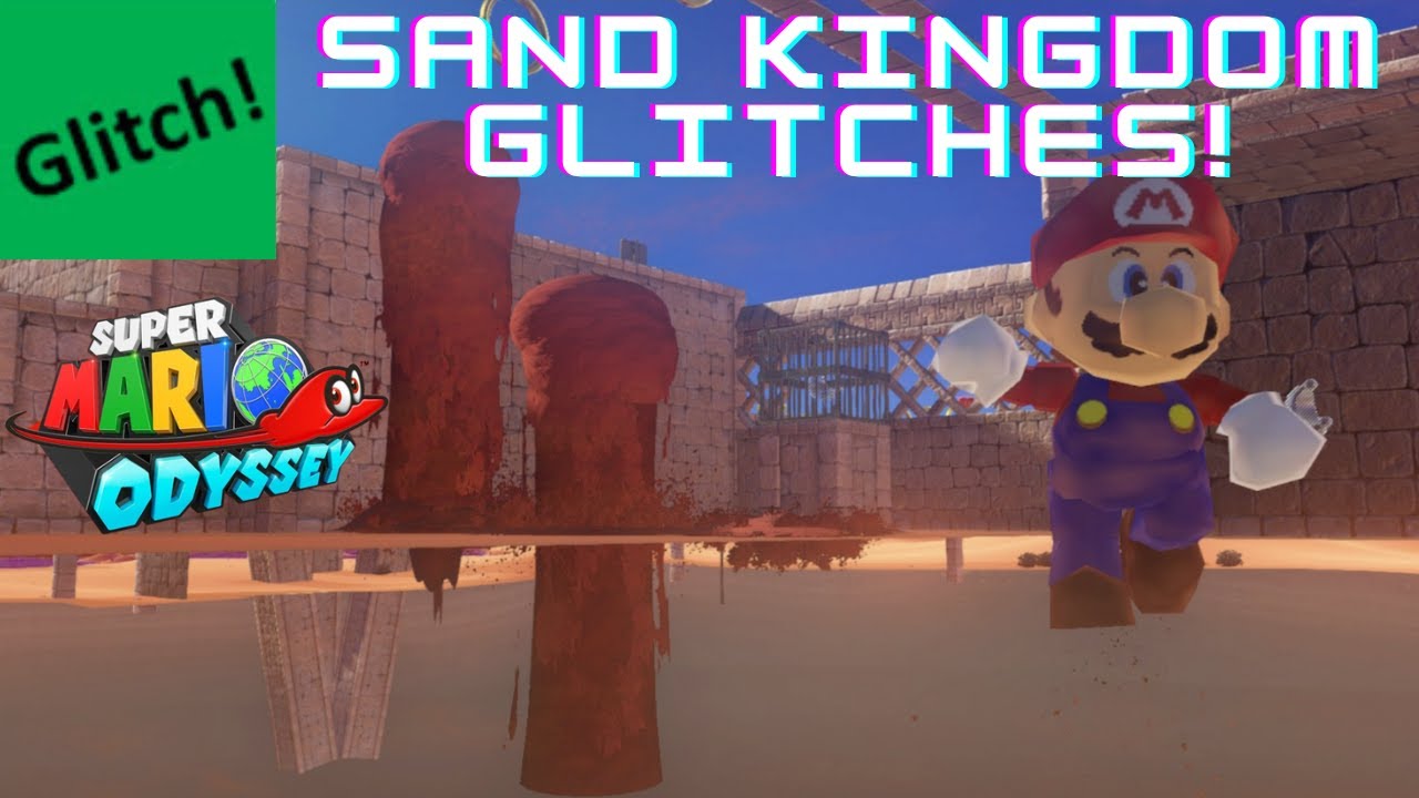 Эпические глюки в Super Mario Odyssey Sand Kingdom!