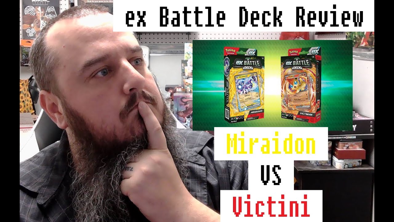 Miraidon vs Victini ex Battle Decks Review - Pokemon TCG