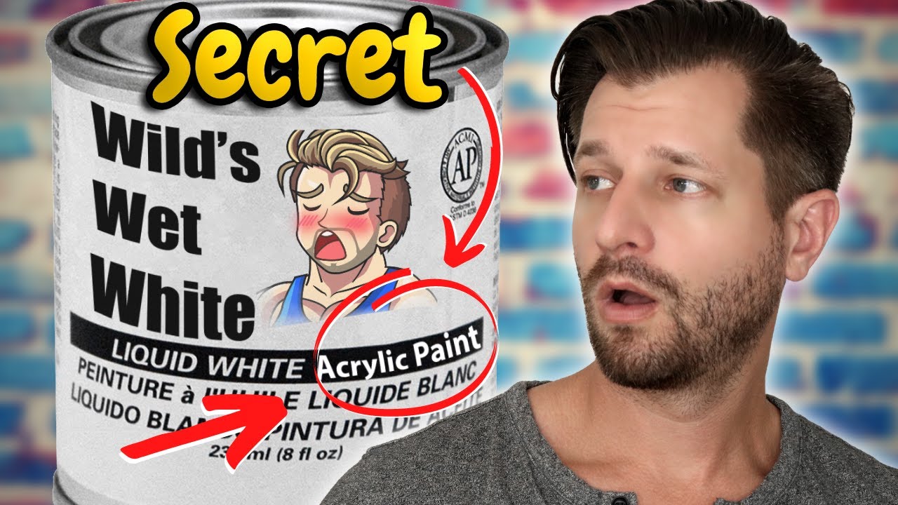 Best DIY Liquid White Recipe For Acrylic Painters & Artist!